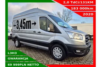 Ford Transit Lift L3H3 69999zł NETTO 2.0TdCi/131KM