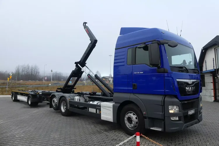 MAN TGX 26.400 / 6x2 / HAKOWIEC + PRZYCZEPA WIELTON 18T / EURO 6 / zdjęcie 4