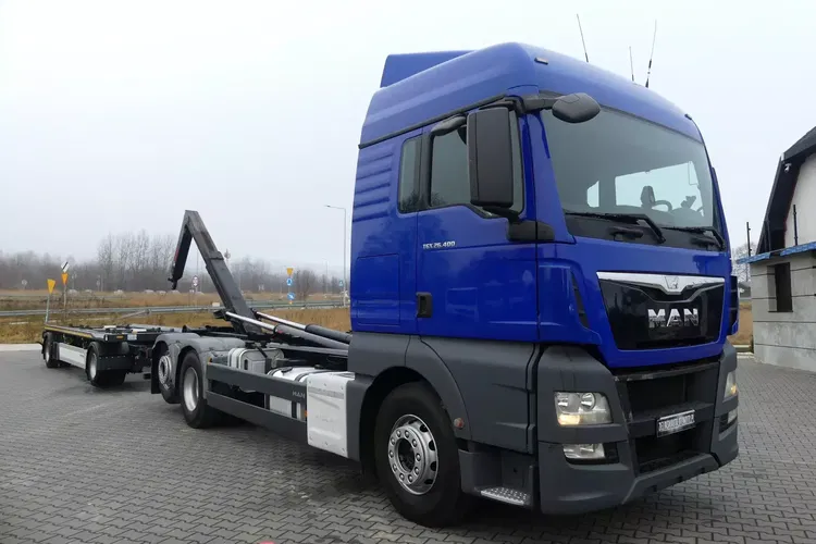 MAN TGX 26.400 / 6x2 / HAKOWIEC + PRZYCZEPA WIELTON 18T / EURO 6 / zdjęcie 5