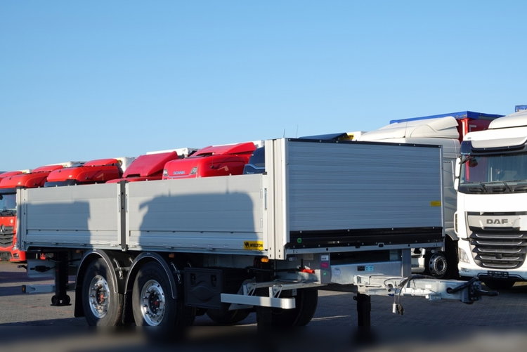 WILETON WIELTON / PRZYCZEPA BURTOWA / DO BUDOWLANKI / NOWA / DOSTĘPNA OD RĘKI / WAGA: 3800 KG / ALUFELGI  zdjęcie 9