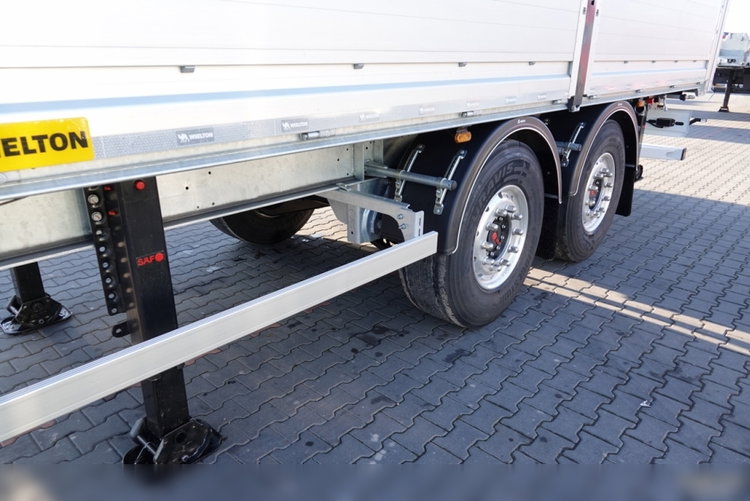 WILETON WIELTON / PRZYCZEPA BURTOWA / DO BUDOWLANKI / NOWA / DOSTĘPNA OD RĘKI / WAGA: 3800 KG / ALUFELGI  zdjęcie 11