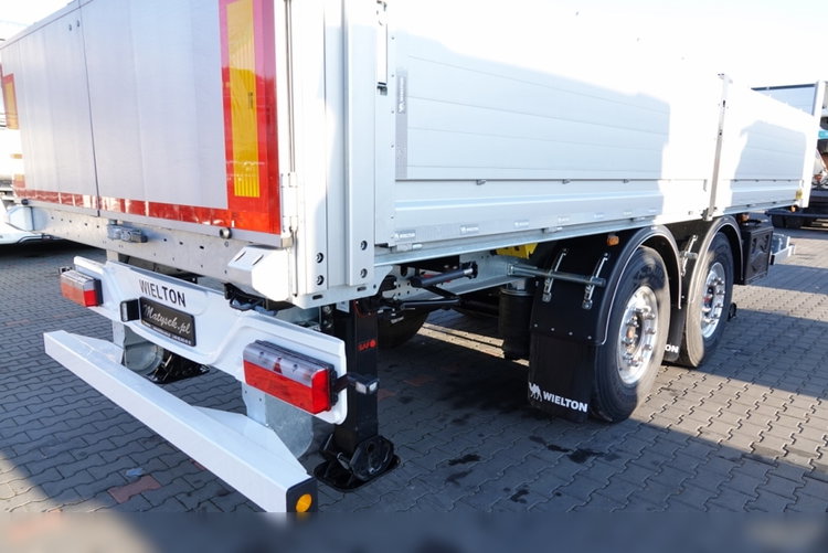 WILETON WIELTON / PRZYCZEPA BURTOWA / DO BUDOWLANKI / NOWA / DOSTĘPNA OD RĘKI / WAGA: 3800 KG / ALUFELGI  zdjęcie 15
