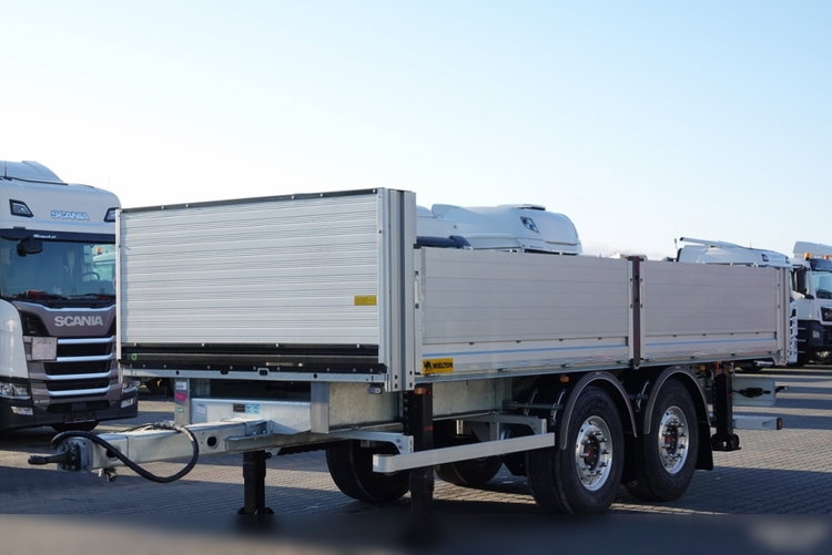WILETON WIELTON / PRZYCZEPA BURTOWA / DO BUDOWLANKI / NOWA / DOSTĘPNA OD RĘKI / WAGA: 3800 KG / ALUFELGI  zdjęcie 1