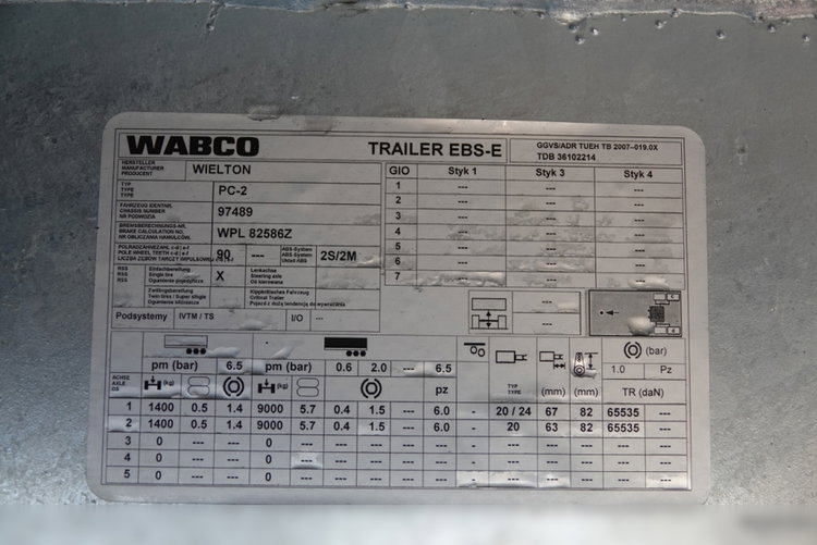WILETON WIELTON / PRZYCZEPA BURTOWA / DO BUDOWLANKI / NOWA / DOSTĘPNA OD RĘKI / WAGA: 3800 KG / ALUFELGI  zdjęcie 20