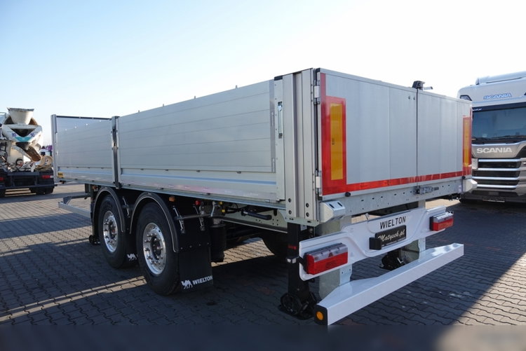 WILETON WIELTON / PRZYCZEPA BURTOWA / DO BUDOWLANKI / NOWA / DOSTĘPNA OD RĘKI / WAGA: 3800 KG / ALUFELGI  zdjęcie 4
