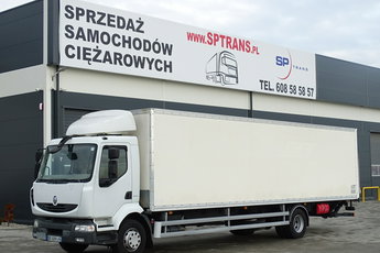 Renault MIDLUM 180 DXI Kontener 24 Euro Paletowy Sprowadzony Książka Serwisowa ,  , Kabina 3 Osobowa