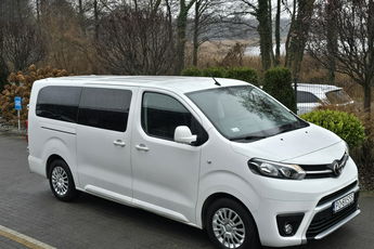 Toyota ProAce 2.0 D-4D 145KM Long / Salon PL / I-właściciel / 9-osobowy