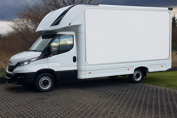 Iveco Daily KONTENER NISKOPODŁOGOWY 4.43x2.23x2.42 SKLEP FOODTRUCK KAMPER KLIMA