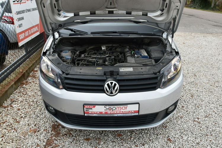 Volkswagen Caddy Life 1.6TDi 75KM Manual 2013r. SALON Klima 5osób Fv23 POLECAM zdjęcie 18