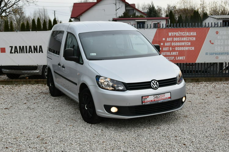 Volkswagen Caddy Life 1.6TDi 75KM Manual 2013r. SALON Klima 5osób Fv23 POLECAM zdjęcie 7