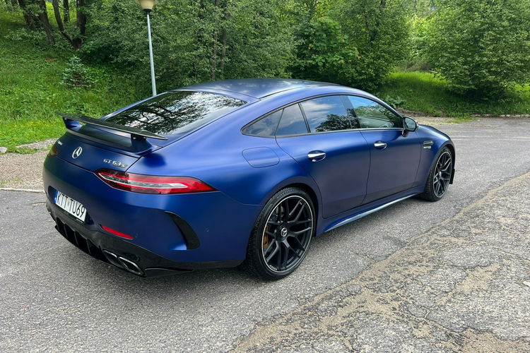 AMG GT MERCEDES GT63S PLUS / 4MATIC / FOLIA PPF / MASAŻE / BEZWYPAD FV 23% zdjęcie 10