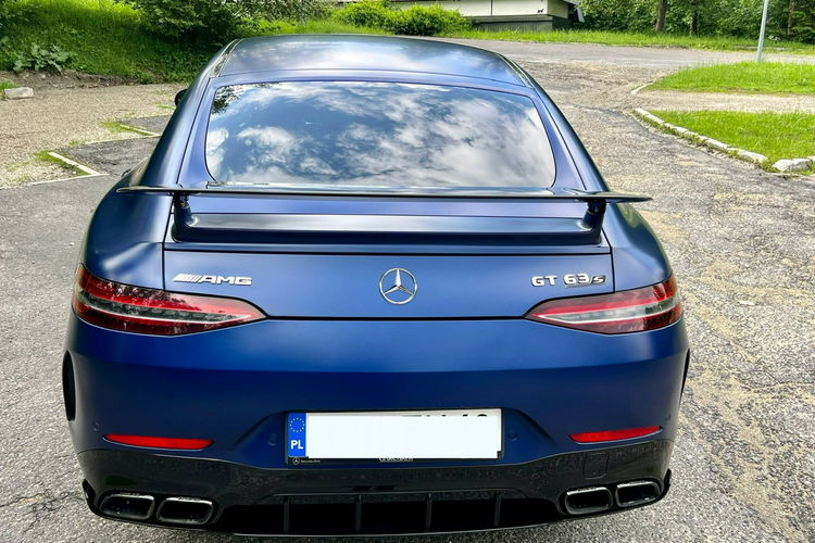 AMG GT MERCEDES GT63S PLUS / 4MATIC / FOLIA PPF / MASAŻE / BEZWYPAD FV 23% zdjęcie 14