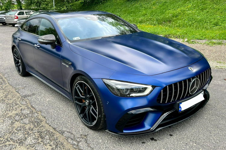 AMG GT MERCEDES GT63S PLUS / 4MATIC / FOLIA PPF / MASAŻE / BEZWYPAD FV 23% zdjęcie 4
