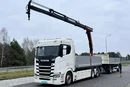 Scania s730 zestaw z przyczepa 2017/18 v8 palfinger dźwig z hds 6x2/4 zdjęcie 1