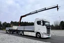 Scania s730 zestaw z przyczepa 2017/18 v8 palfinger dźwig z hds 6x2/4 zdjęcie 10