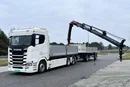 Scania s730 zestaw z przyczepa 2017/18 v8 palfinger dźwig z hds 6x2/4 zdjęcie 11