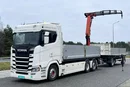 Scania s730 zestaw z przyczepa 2017/18 v8 palfinger dźwig z hds 6x2/4 zdjęcie 18