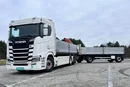 Scania s730 zestaw z przyczepa 2017/18 v8 palfinger dźwig z hds 6x2/4 zdjęcie 24