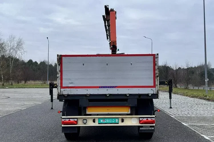 Scania s730 zestaw z przyczepa 2017/18 v8 palfinger dźwig z hds 6x2/4 zdjęcie 6