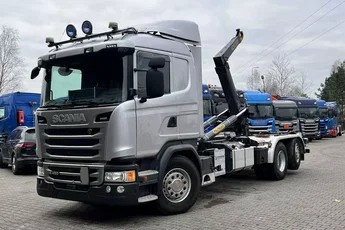 Scania r450 g450 bez egr tylko scr 2017 palfinger hakowiec