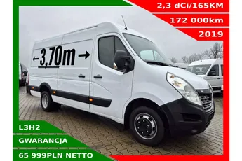 Renault Master L3H2 65999zł NETTO 2.3dCi/165KM