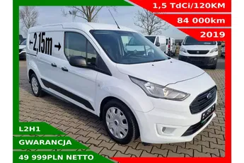 Ford Transit Connect Long 49999zł NETTO 1, 5TdCi/120KM