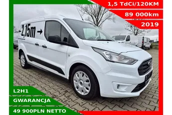 Ford Transit Connect Long 49900zł NETTO 1, 5TdCi/120KM