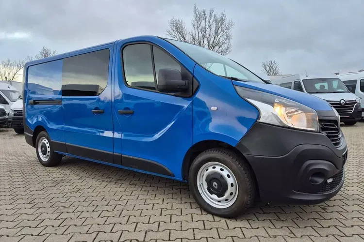 Renault Trafic Long 69999zł NETTO Brygadówka 6 osób 1.6dCi/120KM zdjęcie 3