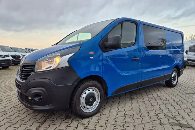 Renault Trafic Long 69999zł NETTO Brygadówka 6 osób 1.6dCi/120KM zdjęcie 4