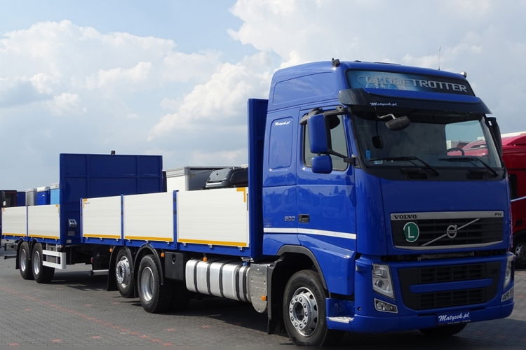 Volvo FH 500 / 6X2 / ZESTAW TANDEM / BURTOWY / DO BUDOWLANKI / OŚ PODNOSZONA / ŁADOWNOŚĆ ZESTAWU 30 150 KG / EURO 5 / EEV zdjęcie 10