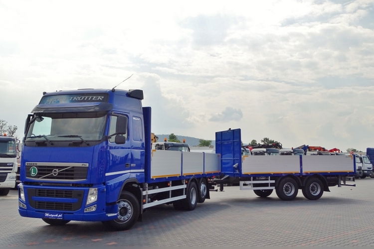 Volvo FH 500 / 6X2 / ZESTAW TANDEM / BURTOWY / DO BUDOWLANKI / OŚ PODNOSZONA / ŁADOWNOŚĆ ZESTAWU 30 150 KG / EURO 5 / EEV zdjęcie 2