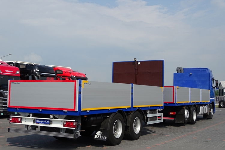 Volvo FH 500 / 6X2 / ZESTAW TANDEM / BURTOWY / DO BUDOWLANKI / OŚ PODNOSZONA / ŁADOWNOŚĆ ZESTAWU 30 150 KG / EURO 5 / EEV zdjęcie 8
