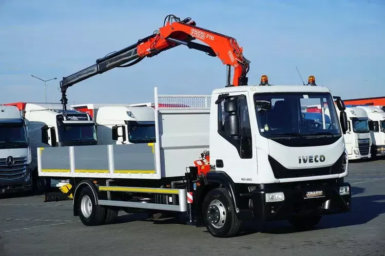 Iveco EUROCARGO / 160E25 / ACC / SKRZYNIOWY + HDS / FASSI F 110 zdjęcie 1