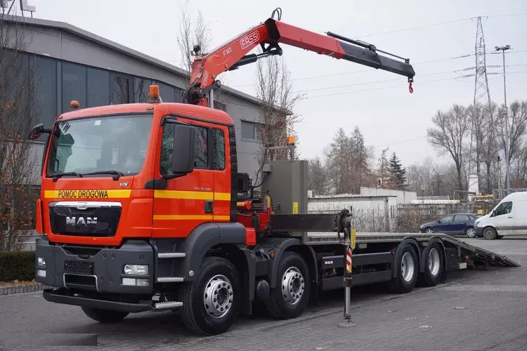 MAN TGS 35.3608×2 / HDS FASSI F165 / Laweta zdjęcie 1