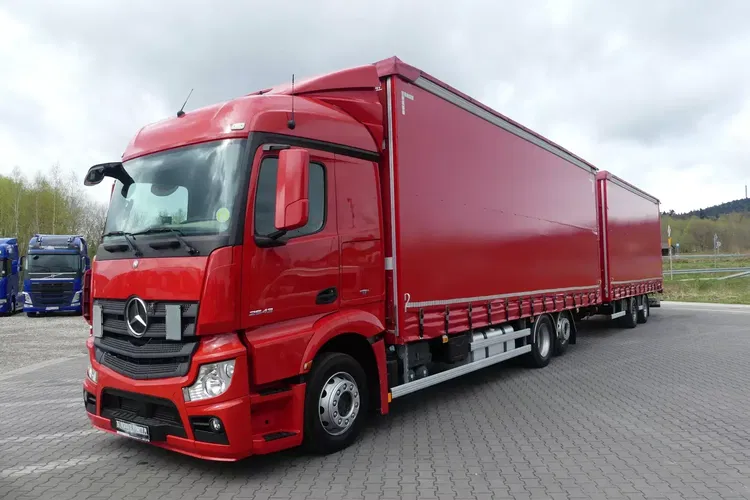 Mercedes ACTROS 2543 MP4 / EURO 6 / ZESTAW PRZESTRZENNY / zdjęcie 2