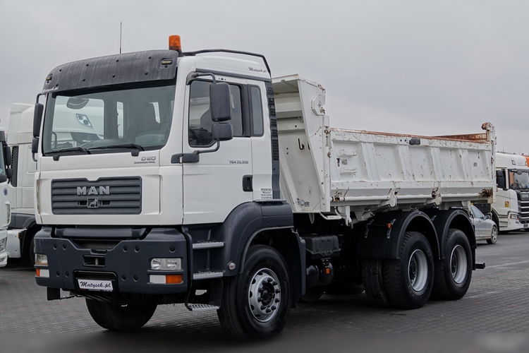 MAN TGS 33. 350 / 6x4 / WYWROTKA / HYDROBURTA / MEILLER KIPPER / UAL / BORDMATIC / SPROWADZONY zdjęcie 9