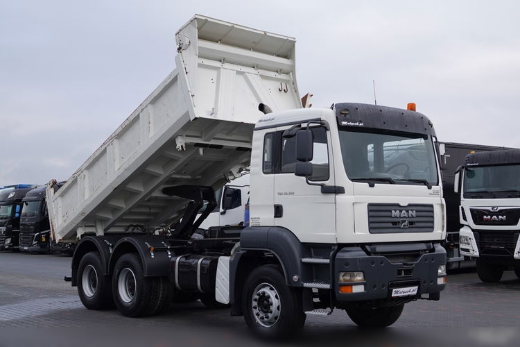 MAN TGS 33. 350 / 6x4 / WYWROTKA / HYDROBURTA / MEILLER KIPPER / UAL / BORDMATIC / SPROWADZONY zdjęcie 4