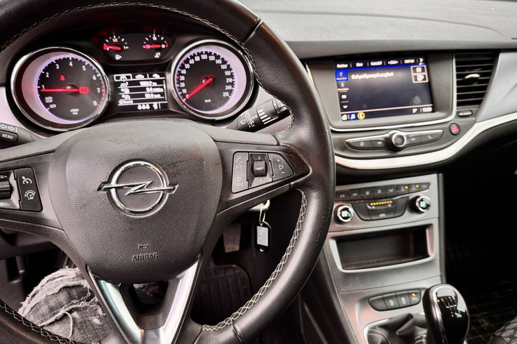 Opel Astra 1.2 benz 130KM Polski Salon Full Serwis F-Vat Cena Brutto 1r gwarancji zdjęcie 13