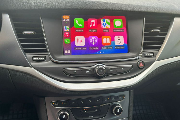 Opel Astra 1.2 benz 130KM Polski Salon Full Serwis F-Vat Cena Brutto 1r gwarancji zdjęcie 29