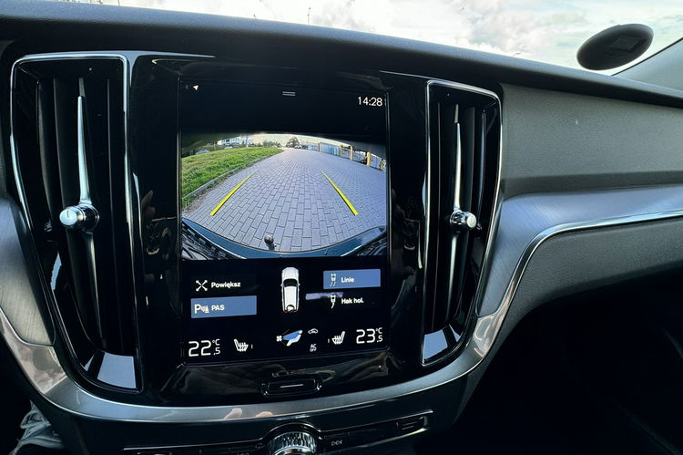 Volvo V60 2.0 D +HYBRYDA FULL LEDY NAVI KAMERA El.klapa f-k bezwypadkowy 1.gwar zdjęcie 28