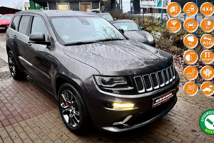 Jeep Grand Cherokee 6.4v8 SRT 468KM +gaz full opcja f-k Vat stan perfekt zamiana 1 r.gwara zdjęcie 1