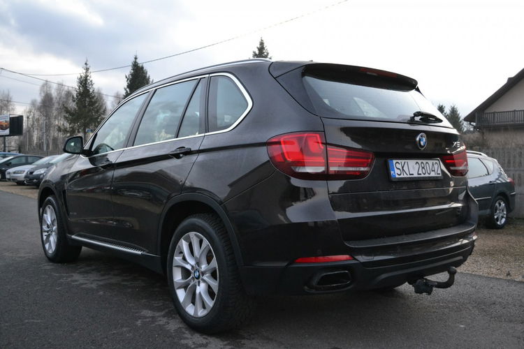 BMW X5 LED Zadbana Podgrz. fotele Skórzana tapicerka Nawigacja zdjęcie 4