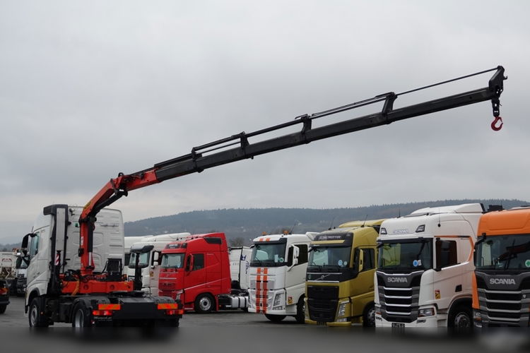 Volvo FH 500 / CIĄGNIK + HDS PALFINGER 18002 / WYSÓW - 14, 5 M / UDŹWIG - 5800 KG / 4 PODPORY / EURO 6 / PO KONTRAKCIE SERWISOWYM zdjęcie 4