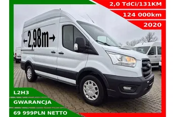 Ford Transit L2H3 Lift 69999zł NETTO 2.0 TdCi/131KM