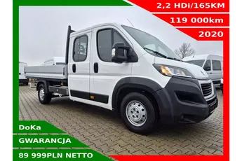 Peugeot Boxer DoKa 89999zł NETTO 2.2HDi/165KM