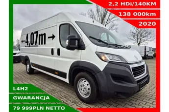 Peugeot Boxer L4H2 79999zł NETTO 2.2HDi/140KM