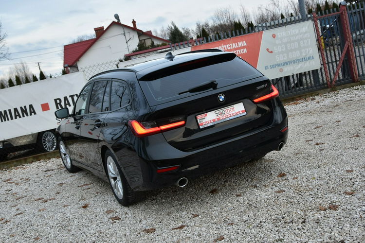 BMW 320 G21 320d 190KM Manual 2020r. Laser HeadUp HAK NAVi Kamera el. klapa FV zdjęcie 23