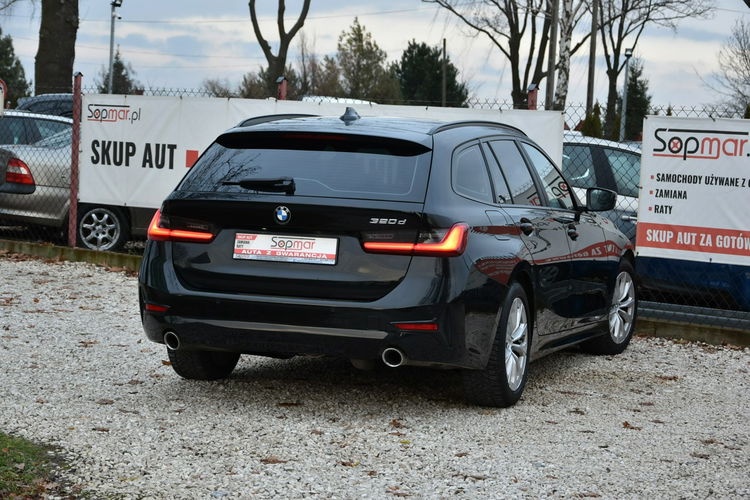 BMW 320 G21 320d 190KM Manual 2020r. Laser HeadUp HAK NAVi Kamera el. klapa FV zdjęcie 24