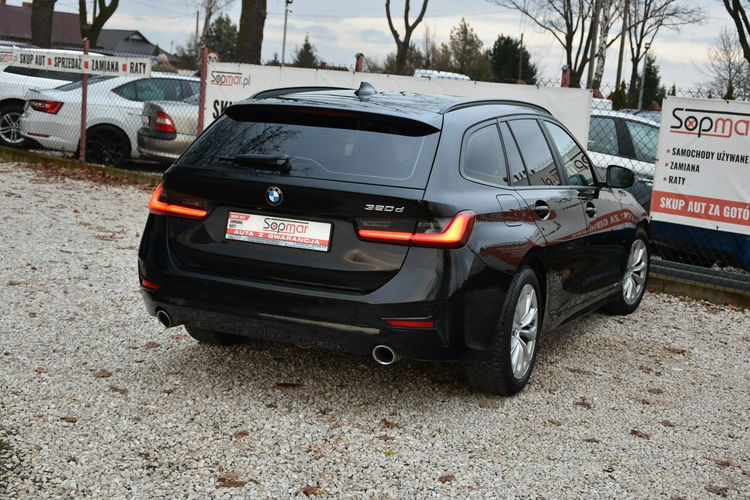 BMW 320 G21 320d 190KM Manual 2020r. Laser HeadUp HAK NAVi Kamera el. klapa FV zdjęcie 25
