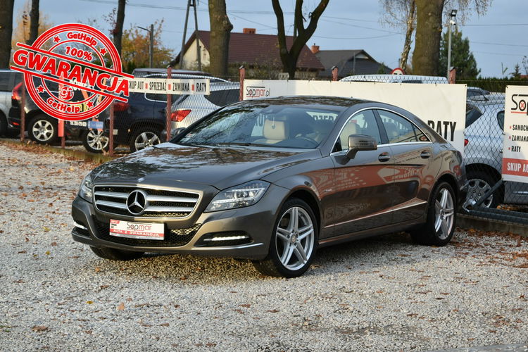 Mercedes CLS 350 CDi 4Matic 3.0 V6 CDi 265KM 2012r. SALON Skóra NAVi Kamera LED Wentyle zdjęcie 1